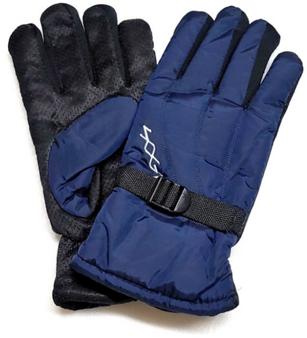 기모 방한장갑 오토바이 배달장갑 등산 자전거 겨울장갑, 네이비
