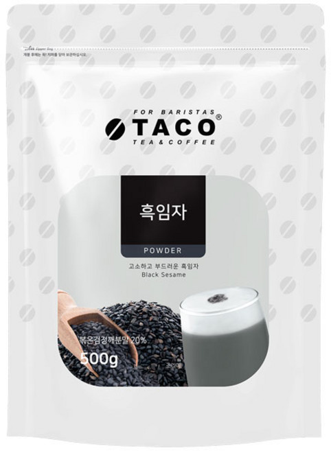 타코 흑임자 파우더 라떼분말, 500g, 1개입, 1개