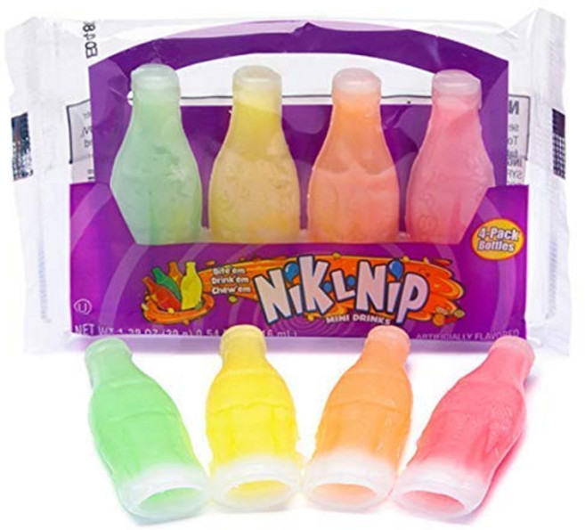 Nik L Nip 닉클립 왁스병 캔디 낱개, 39g, 1개