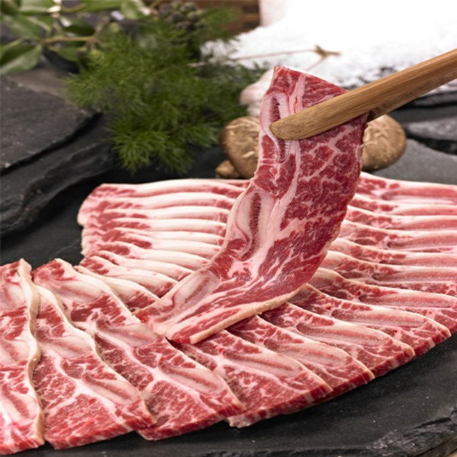 [오후3시이전 당일발송/무료배송/냉동] 육인분 호주산 최고급LA갈비, 호주산 최고급 la갈비, 3kg, 1개