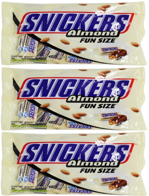 스니커즈 아몬드, 500g, 3개