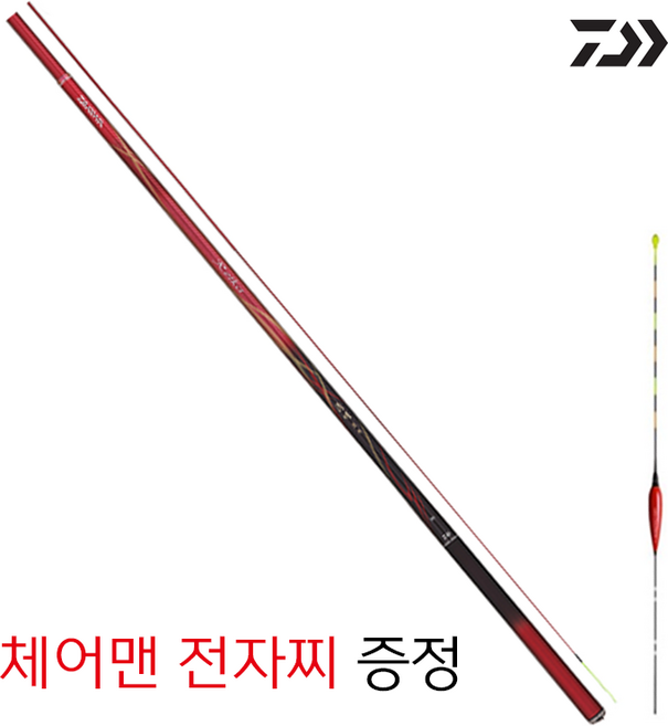 다이와 DAIWA 청명 레이카 18~52 사은품 체어맨 전자찌 레드 증정