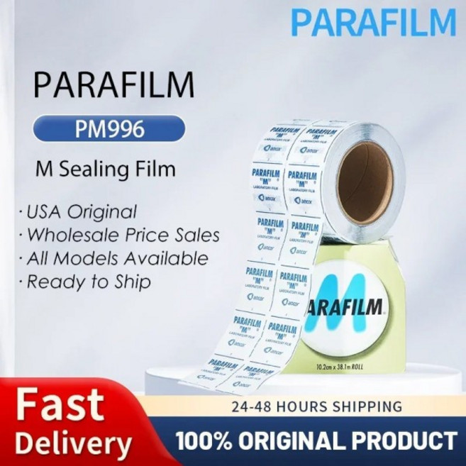 실험실 파라필름 M PM996 씰링 비커 페트리 접시 열수축 향수 커버 방진 랩 오리지널 제품, 01 PM996 1 Meter