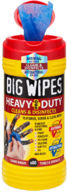 BIG WIPES 빅와이프스 헤비듀티 만능티슈 빨강색, 1개