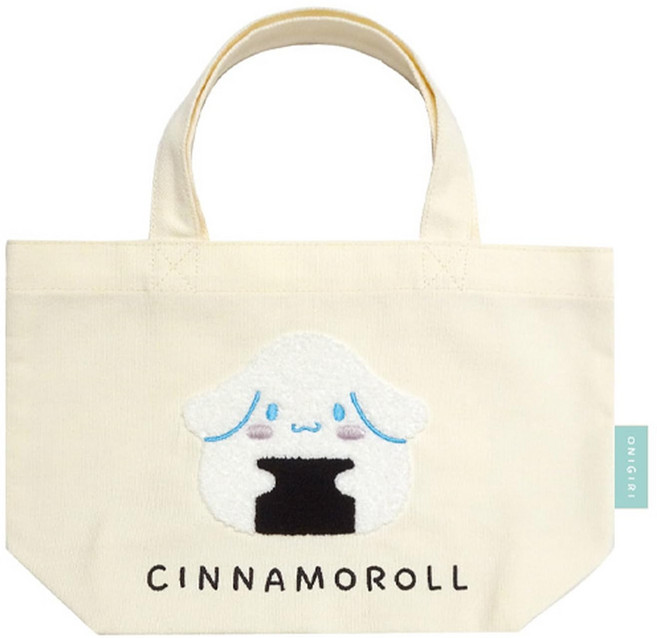 SAON-HMS-CN 케이 컴퍼니 산리오 캐릭터즈 (주먹밥 시리즈) 범포 미니 토트