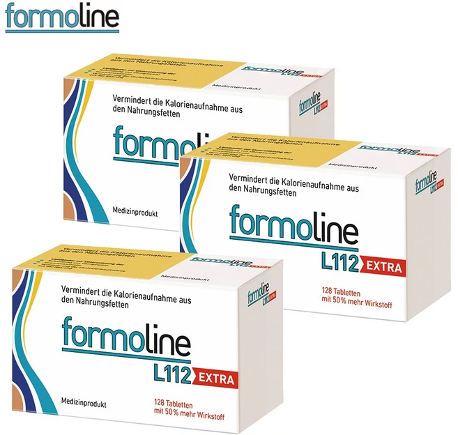 독일 Formoline 포모라인 L112 EXTRA 128정 다이어트 슬림바디 키토산 독일직배송, 3박스 - 쿠팡