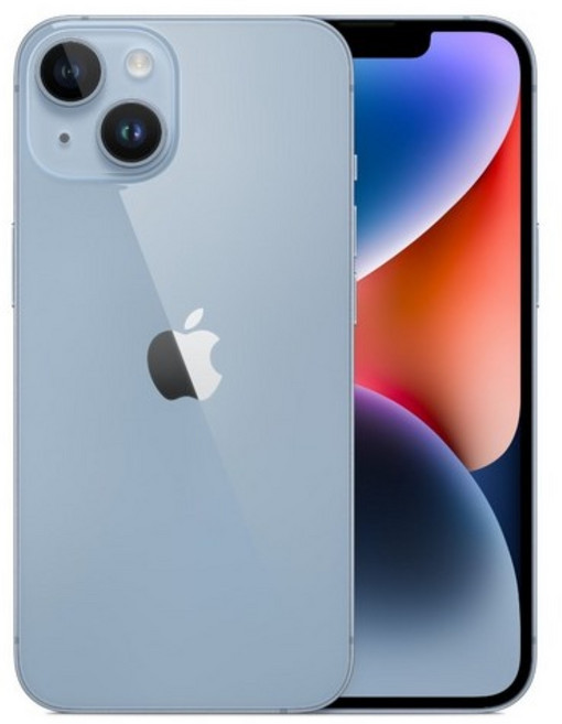 Apple 아이폰 14 128GB (자급제) + [더블제이] 자체검수 및 전용패키지, 블루 2년 A/S 보증