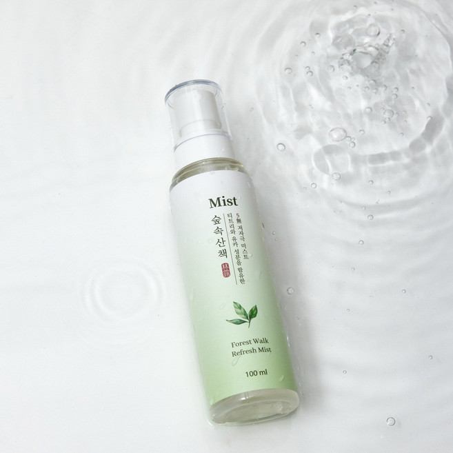 숲속산책 수분미스트 승무원 Mist 쿨링 안개 미스트 얼굴광채 메이크업 픽서 올리브영, 1개, 100ml