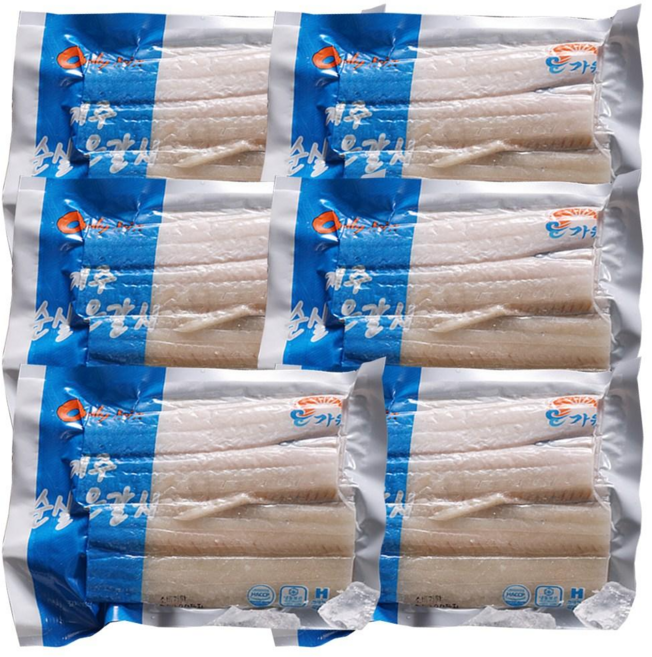[MJ-FOOD] 제주직송 가시없는 100% 제주순살 은갈치 제주에서 직접 배송 구이 조림 국내산 제주순살 은갈치, 6세트, 150g 내외