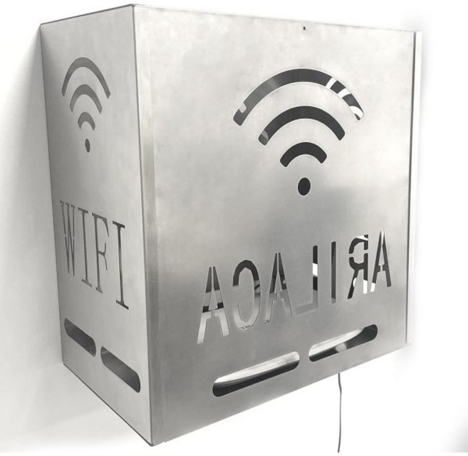 대형 WiFi 라우터 커버 박스용 차폐 E m f 차단기 패러데이 케이지 가정용 실드 백 EMP 방지 블록 5G 약 90 Em 보호, 대형 WiFi 라우터 커버 박스용 차폐 E m f 차단, 1개