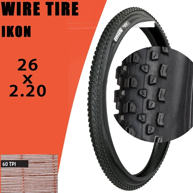 MAXXIS IKON MTB 자전거 와이어 타이어 산악 자전거 타이어 XC 오프로드 사이클링 부품 26x2.20 27.5x, 02 Collapsible 26x2.0