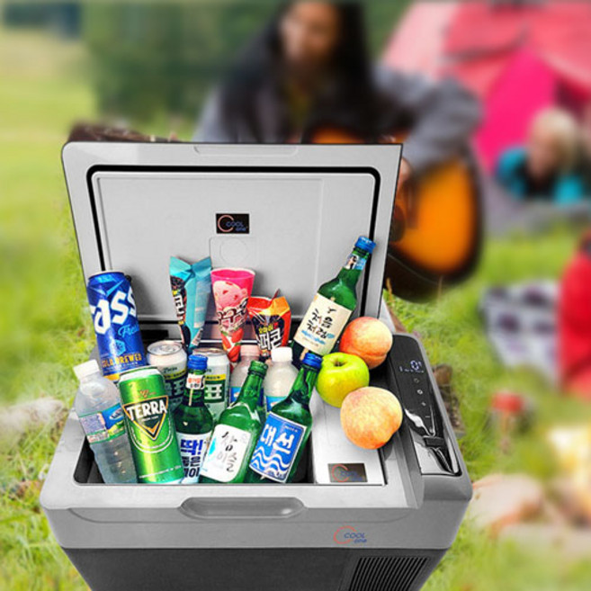 한엑스 쿨원 캠핑용 냉동냉장고 차량용 냉장고 HG-22 카니발 전용 냉장고