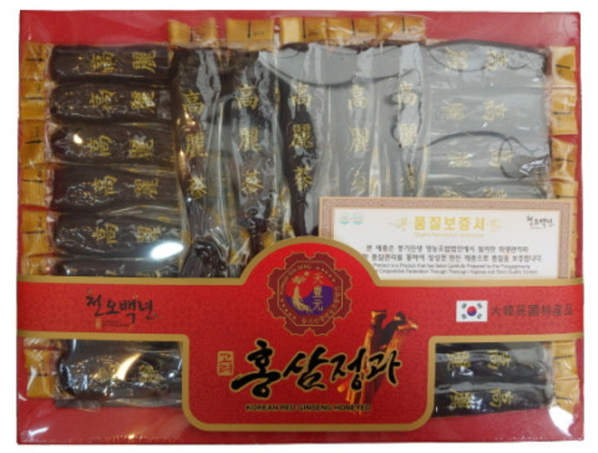 6년근 풍기인삼 천오백년 고려홍삼정과850g [명절선물 선물세트 부모님선물 상견례선물], 1개, 900g