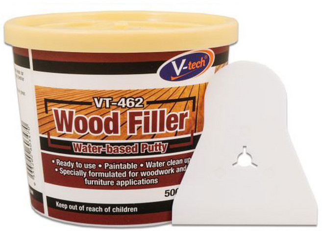 브이텍 퍼티필러 우드퍼티 네추럴, 1개