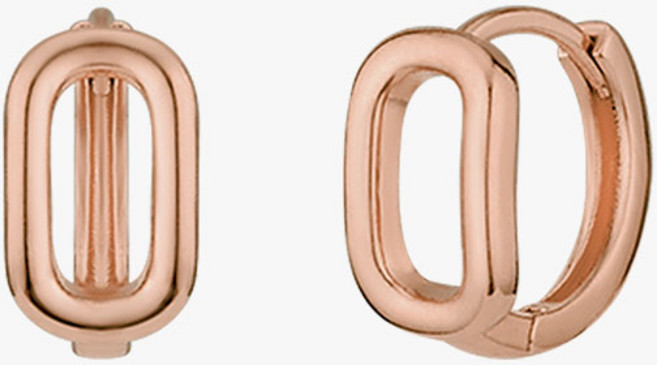 골드앤디어 14KGF 심플 오링 라인 원터치 귀걸이