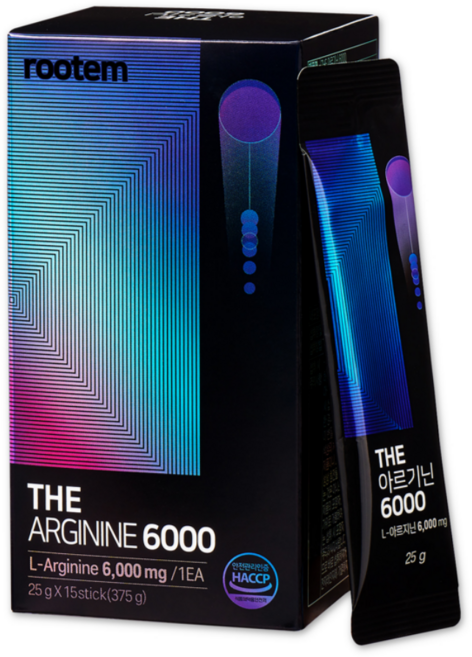 엘 아르기닌 L아르기닌 효능 닥터루템 THE 아르기닌 6000mg 빠른배송 액상스틱, 25g, 2개