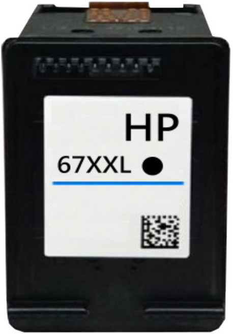 碳粉補給站【附發票】HP 1212/2332/2722/6020/Plus 4120適用 副廠墨水匣, No.67XXL超高容量黑色, 1個