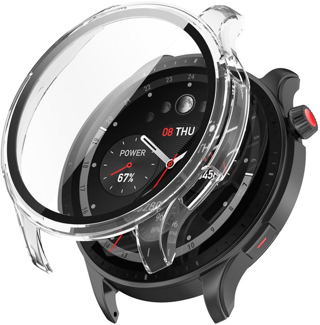 더조은셀러 어메이즈핏 GTR4 강화유리 케이스 풀글라스