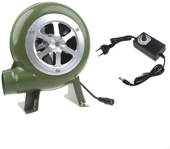 숯불용 바베큐 팬 전기 송풍기 스타터 2900R Blacksmith Forges Blower, 1개