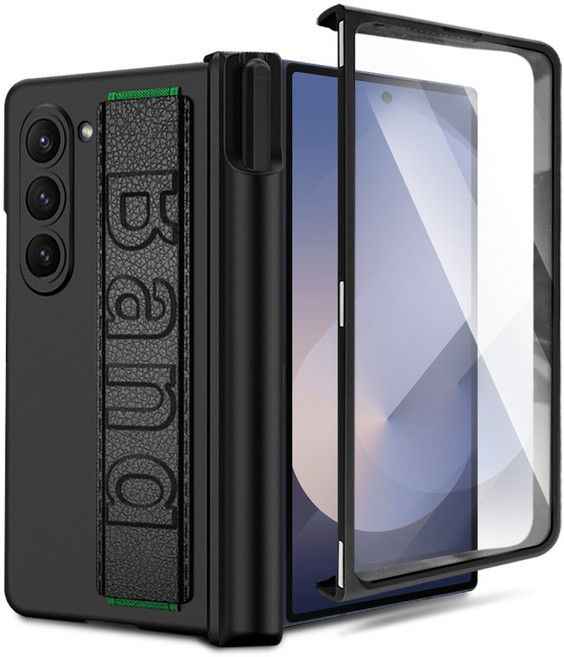 더조은셀러 갤럭시Z 폴드 손잡이 펜수납 힌지커버 액정보호 케이스