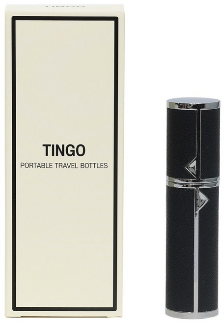 팅고 펌핑충전 향수공병 5ml, 블랙x실버, 1개