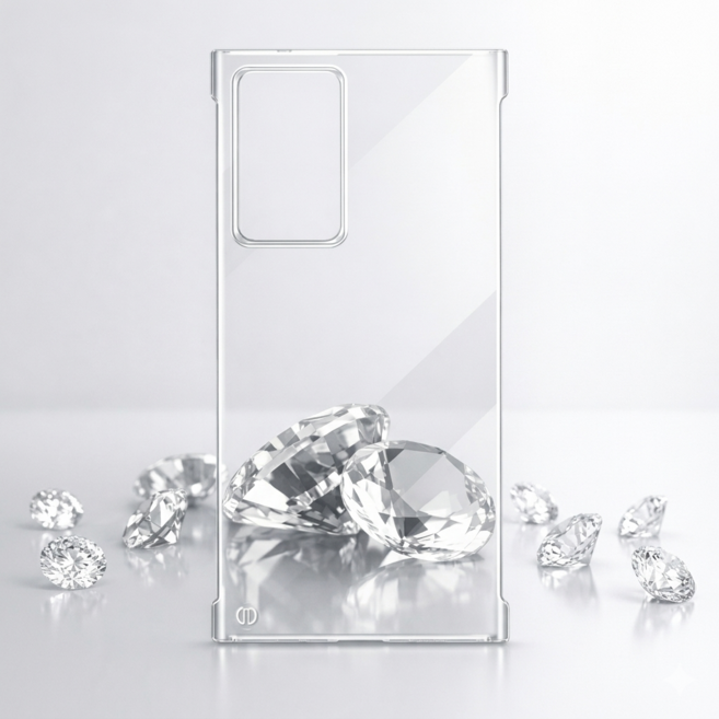 변색방지 프레임리스 슬림핏 갤럭시 투명 케이스