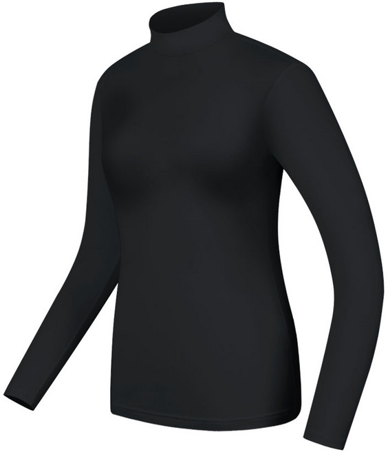 여성 골프웨어 상의 긴팔 골프 티셔츠 냉감 긴팔티 기능성 여자 골프복 쿨 티셔츠 여름 반목티