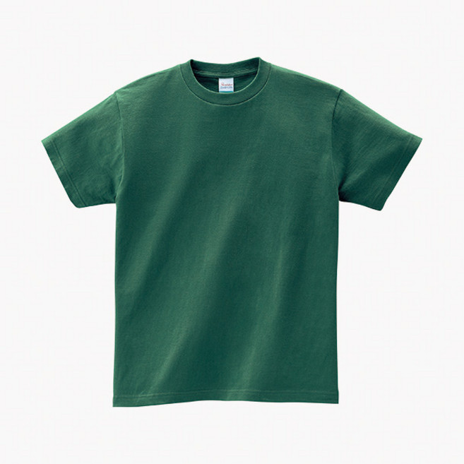 Printstar 日本 素面厚磅圓領 親膚 純棉素Tee 5.6oz【PS00085】, 常春藤綠