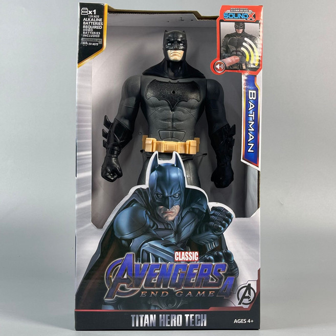 관절 움직임 어벤져스 높이 약 30cm 피규어 키덜트 타노스 아이언맨 스파이더맨 블랙팬서 헐크 토르 배트맨 아쿠아맨 조커 배트맨 캡틴아메리카 베놈 슈퍼맨 울버린 앤트맨, AR.오리지널 배트맨약 30cm