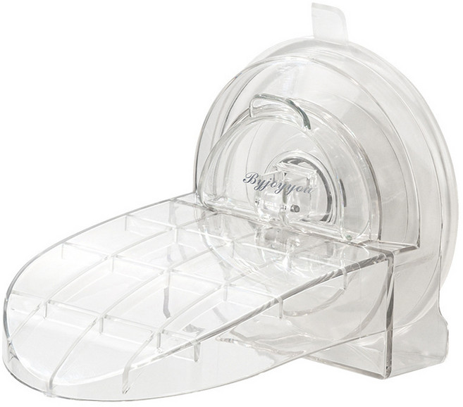 아띠꼴로 욕실 발받침대 샤워 발판 화장실 발 거치대 지지대 풋패드, 투명, 1개