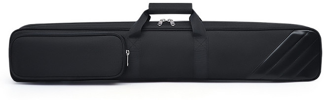 당구 큐대 가방 개인큐 휴대용 보관 케이스, 블랙, 1개