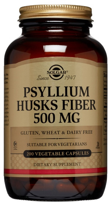 솔가 차전자피 파이버 500mg 베지터블 캡슐, 200정, 1개