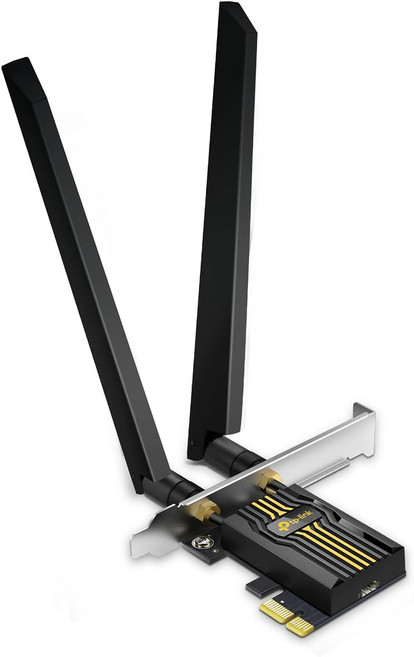 데스크톱 PC용 TPLink WiFi 6E 인텔 AX20 AXE5400 PCIe 카드 Archer TXE72E 블루투스 53 WPA3 802ax 트라이 밴드 무선 어댑터 및, BE6500, WiFi 7 -