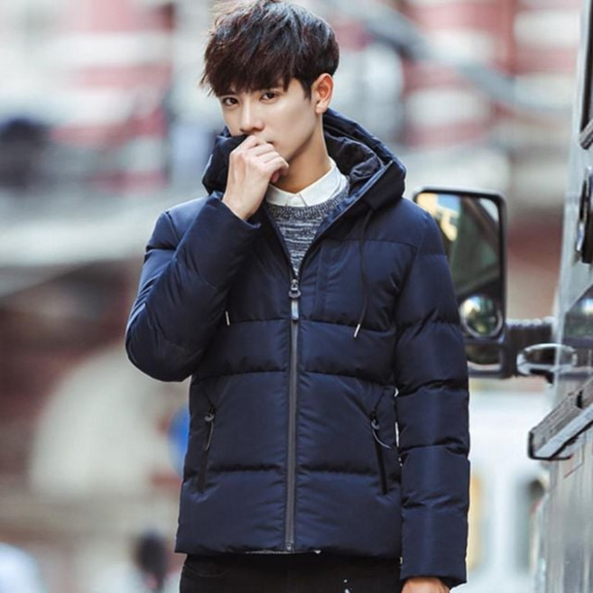 웰론 푸퍼 다운 패딩자켓 간절기 아우터_WEE8E3A