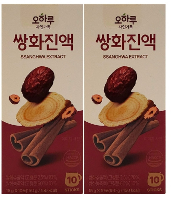 기타 오하루 자연가득 쌍화진액 15g x 10포 2박스 /Hb, 2개, 150g