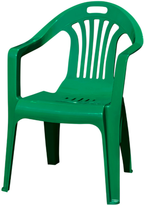 국산 에덴 의자 녹색 등받이 팔걸이 플라스틱 편의점 포장마차 행사 포차 테라스 학교 야외, 1개, 상세페이지 참조