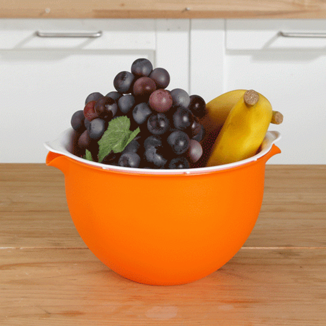 대코 파미레 원형채반 야채볼 원형볼 물빠짐 믹싱볼, 1개