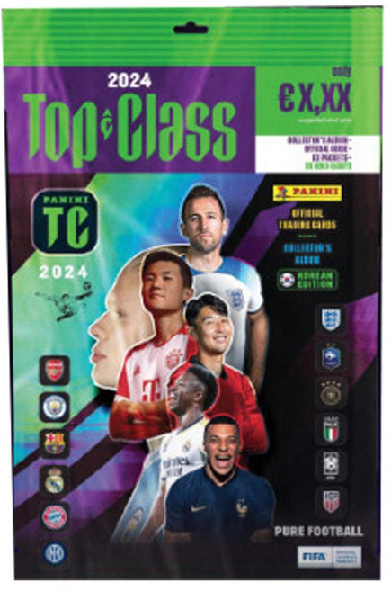 바로받는 파니니 2024 탑클래스 축구카드, 1개