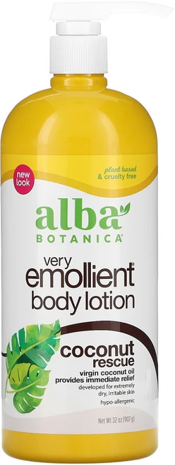 Alba Botanica 진정 효과 바디 로션 코코넛 재생 907g(32oz) 1팩, 1개 - 쿠팡