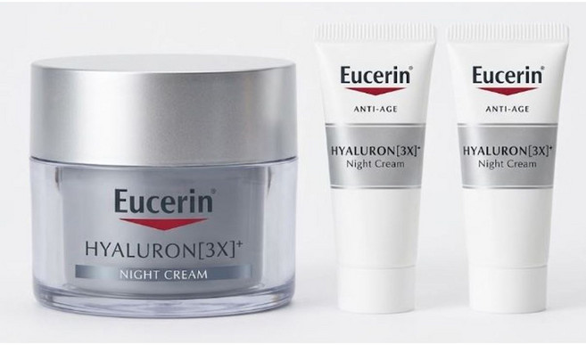 유세린 하이알루론 3X 나이트크림 본품(+미니7ml*2개 추가증정), 1개, 50ml