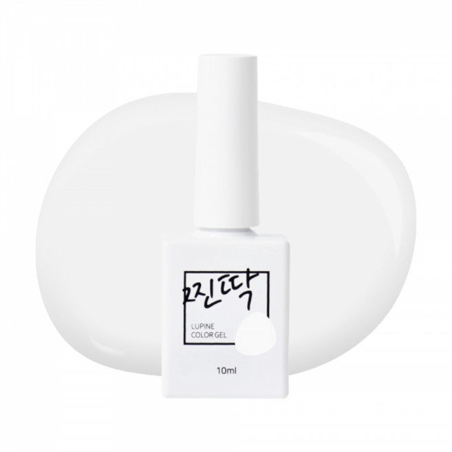 찐딱 프리미엄 네일아트 젤컬러 젤네일, 1개, 10ml, JJ053 (시럽화이트)