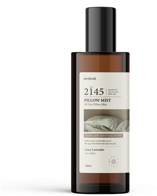 merhent PILLOW MIST 枕頭噴霧, 1件, 200ml, 2145薰衣草Cozy Lavender