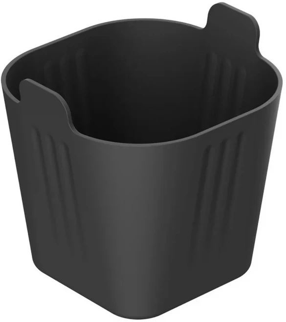 쿠쿠스토어 1개 계란 찜기 실리콘 에그 포처 몰드 재사 가능 세척 이 베이킹 컵 쉽게 분리되는 논스틱 머핀, 02 Black