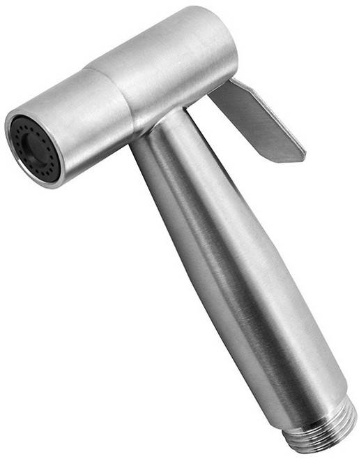曼德旺 304不鏽鋼 馬桶噴槍/沖洗器, 1入
