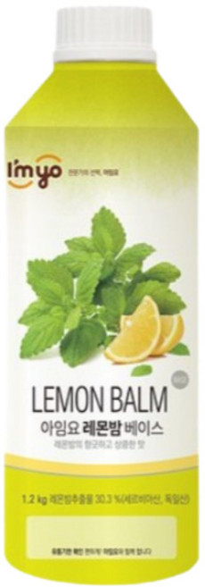 아임요 레몬밤 베이스, 1.2kg, 3개