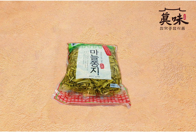 옛한옥마을 대용량 마늘쫑지4kg, 1개, 4kg