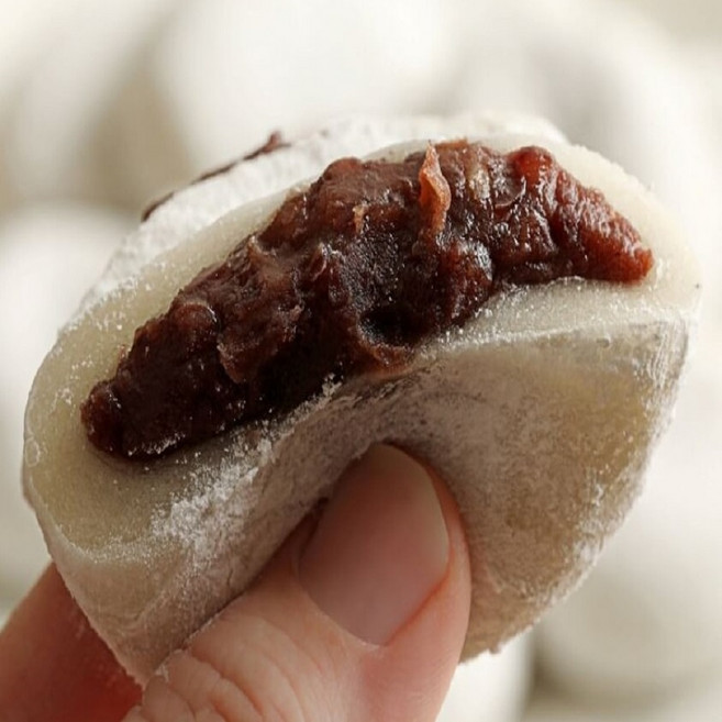 프리미엄 찹쌀떡 옛날전통 저당 모찌 찹쌀떡, 1개, 1.8kg
