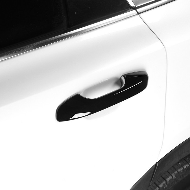 유투카 호환 더뉴 쏘렌토 MQ4 튜닝 용품 도어손잡이 도어컵 커버 카본 몰딩 차량 드레스업, 블랙몰딩, 기타