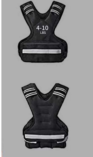 중량조끼 납조끼 5kg 무게조절 크로스핏 훈련조끼, 약 4.5kg
