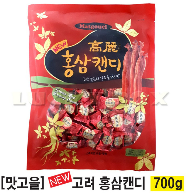 [맛고을] 사탕 홍삼, 700g, 1개